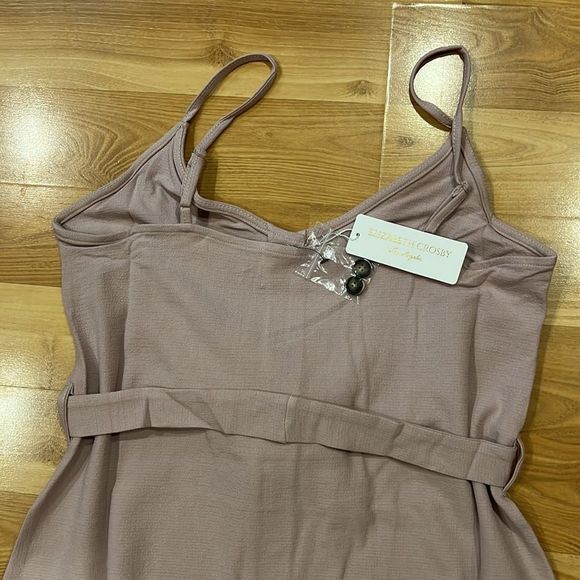 NWT Elizabeth Crosby Emma Dress Pink Mauve - Picture 4 of 6